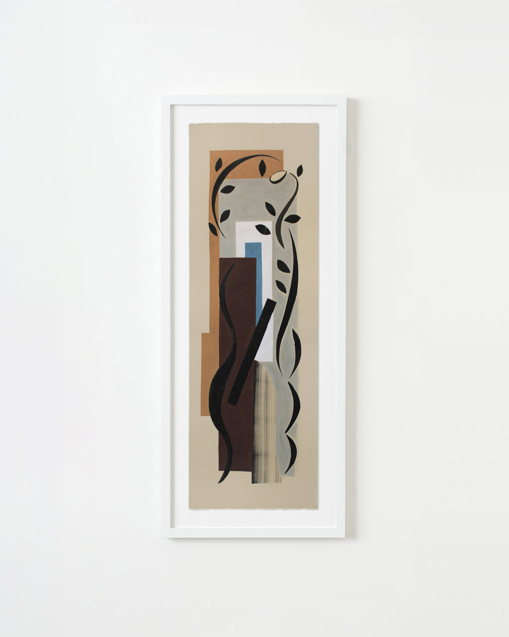 Painting by Anna Koeferl titled "Vine Sculpture No. 2" - 1.