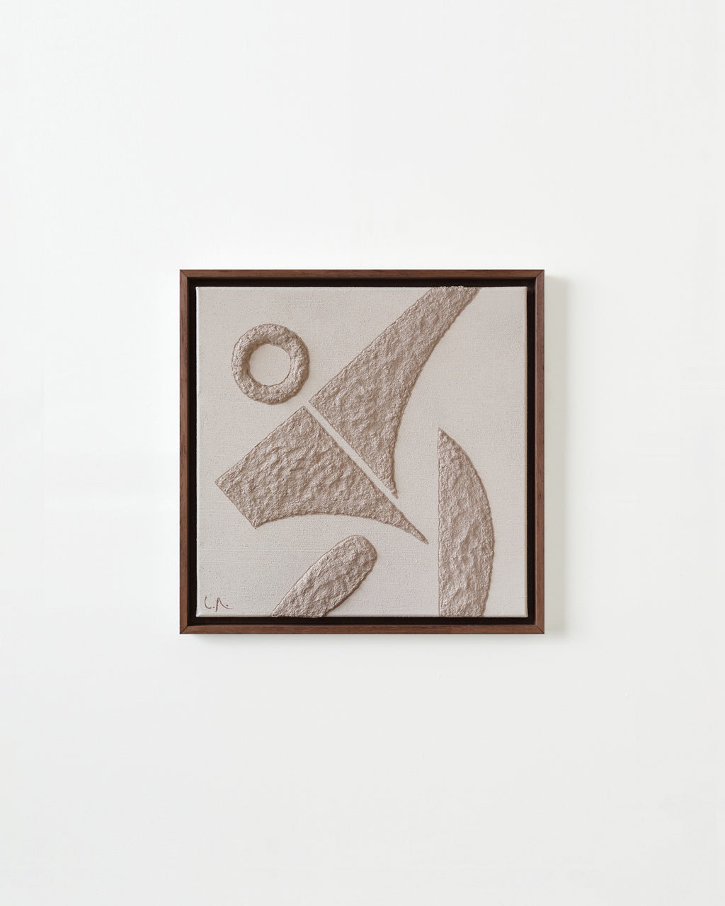 Painting by Lara Youssef Nabawy titled "Sculpted (1)" - 1.