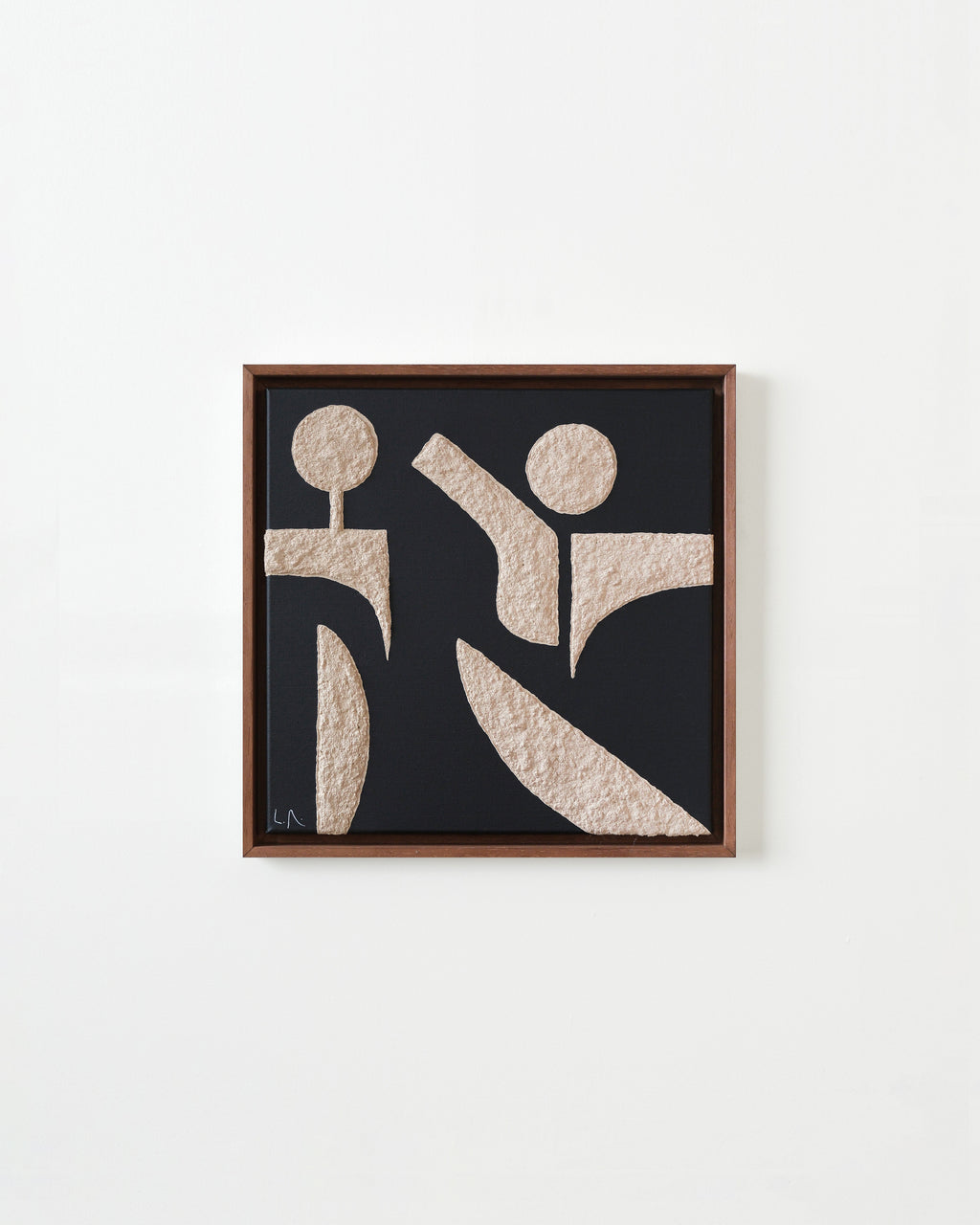 Painting by Lara Youssef Nabawy titled "Sculpted (2)" - 1.