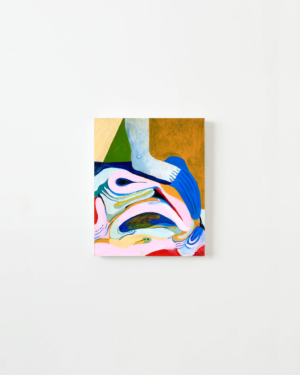 Painting by Emma Gerig titled "The Foot One" - 1.