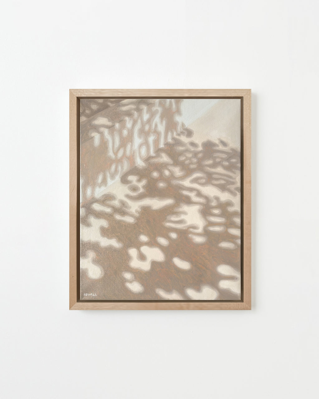 Painting by Mary Royall Wilgis titled "Henry Street, 9:47 am" - 1.