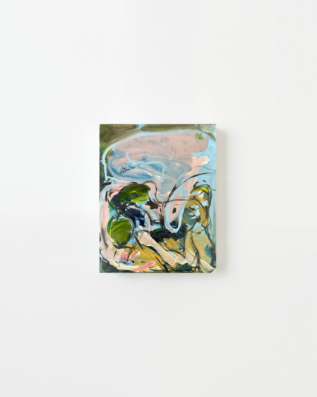 Painting by Diana Delgado titled "Study with Bears" - 1.