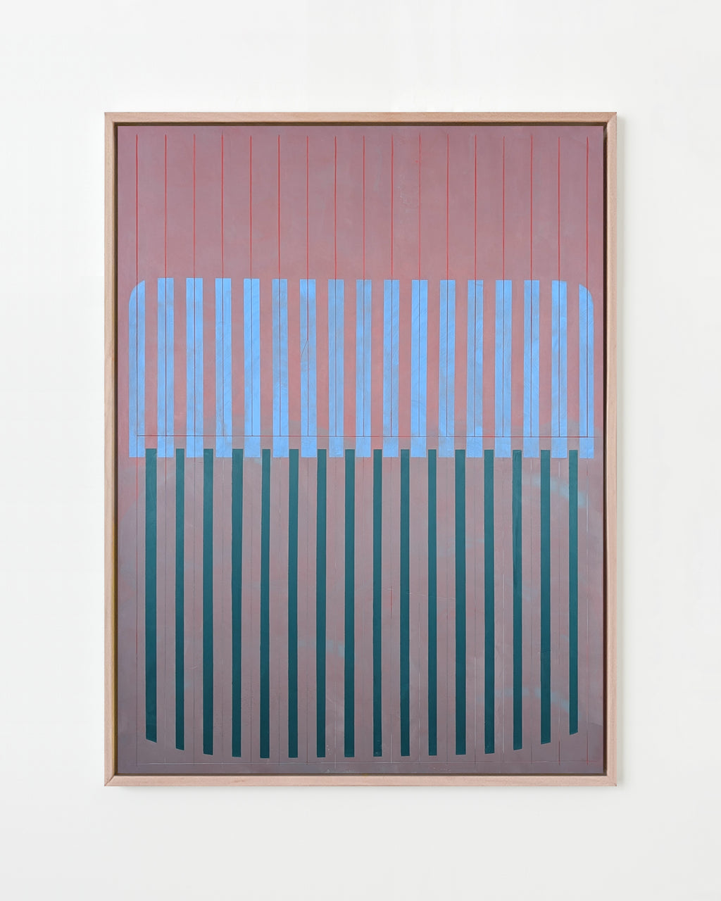 Painting by Arielle Zamora titled "Fata Cerulea" - 1.