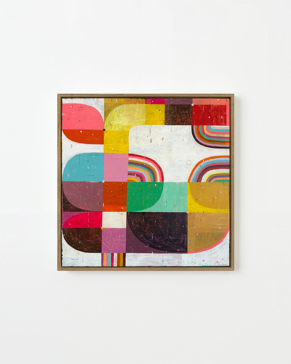 Painting by Susan Simonini titled "Wherever You Are" - 1.