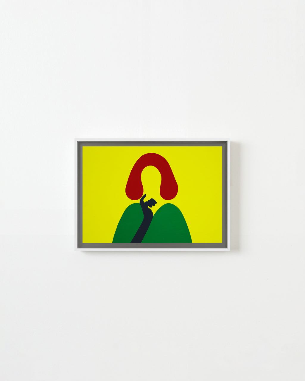 Painting by Dana Bell titled "I Wonder What Kind Of Business It Is" - 1.