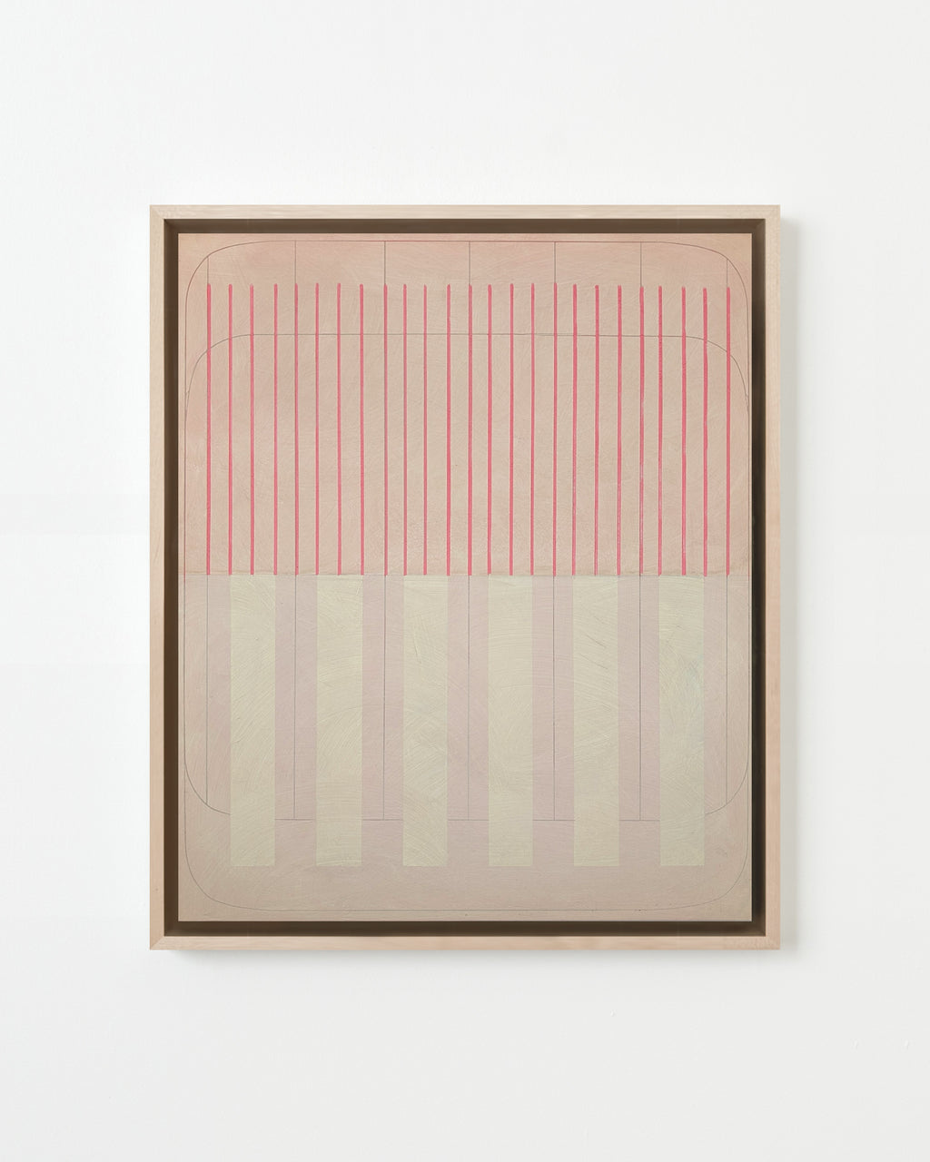 Painting by Arielle Zamora titled "Arid Chorus" - 1.