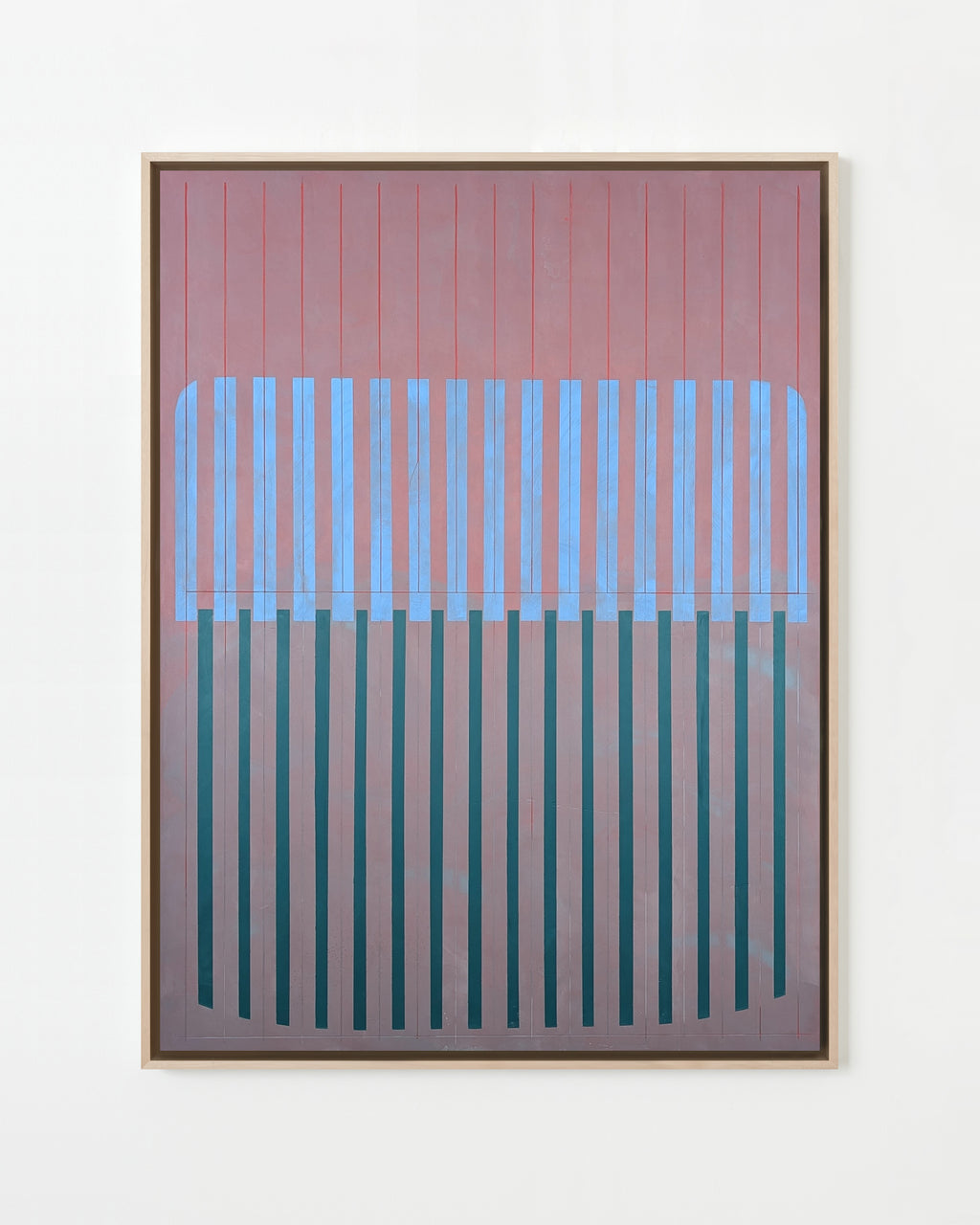 Painting by Arielle Zamora titled "Fata Cerulea" - 1.