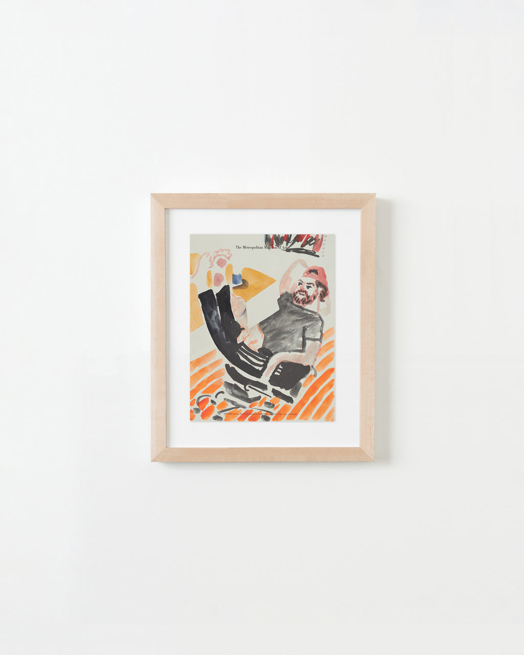 Drawing by David Rhoads titled "Architect at work" - 1.