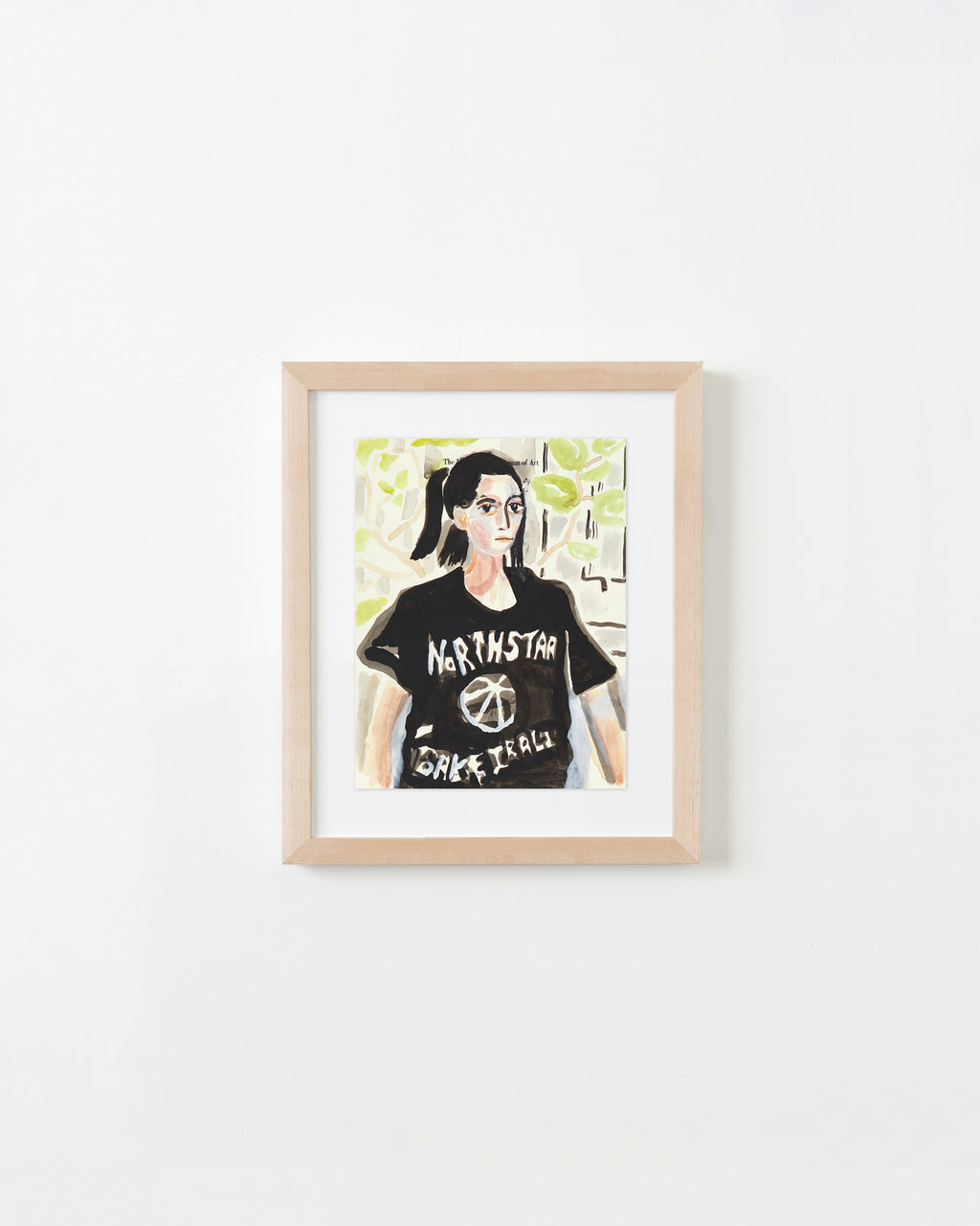 Drawing by David Rhoads titled "Jenna" - 1.
