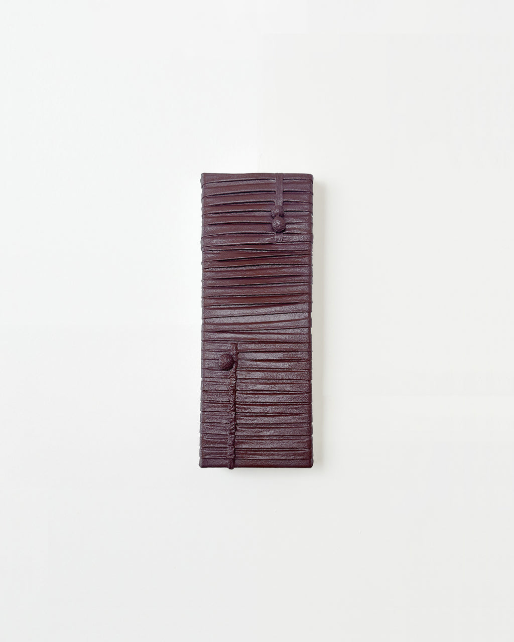 Painting by Nicole Anastas titled "Brun II" - 1.