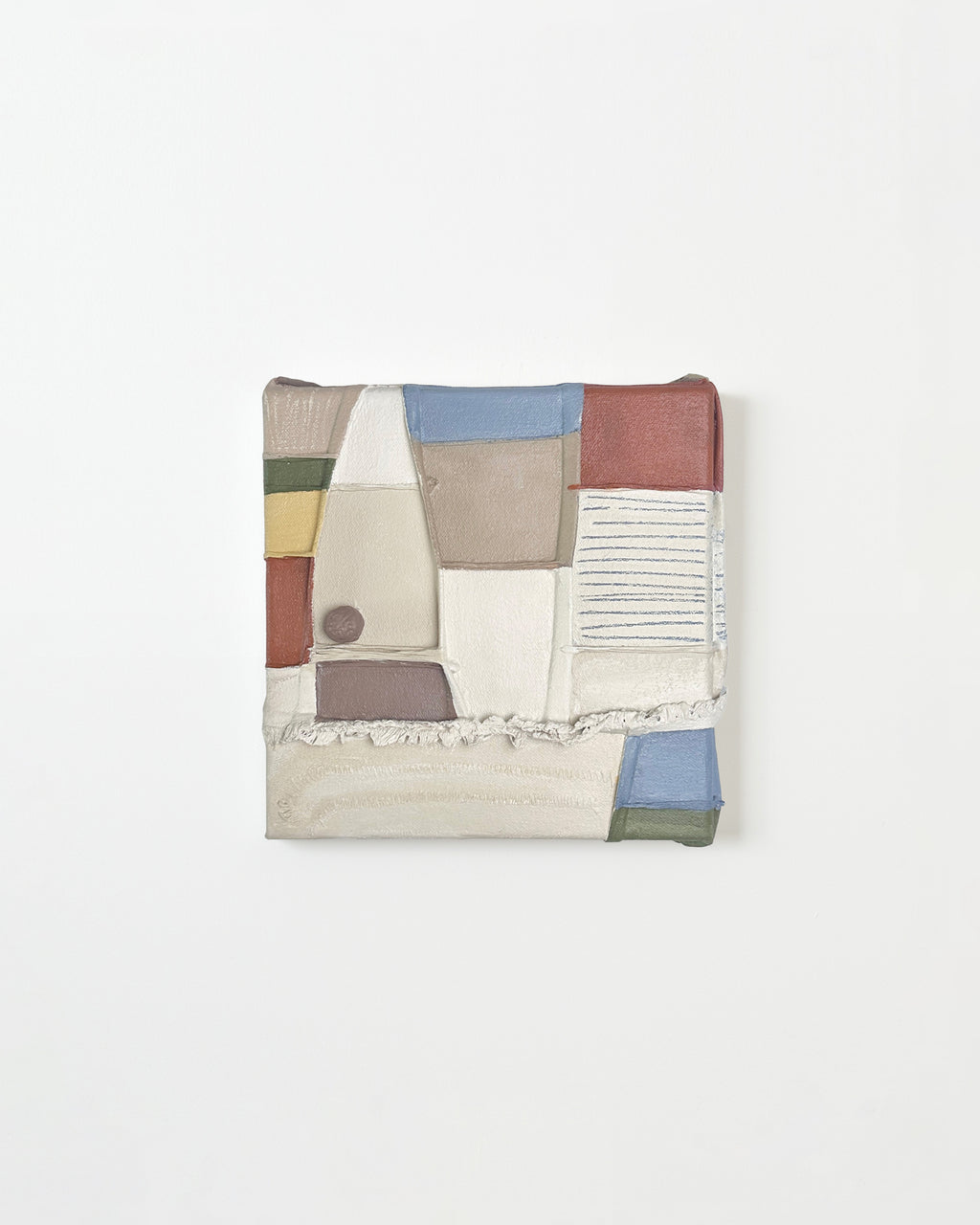 Painting by Nicole Anastas titled "Deconstructed Still-Life  5" - 1.
