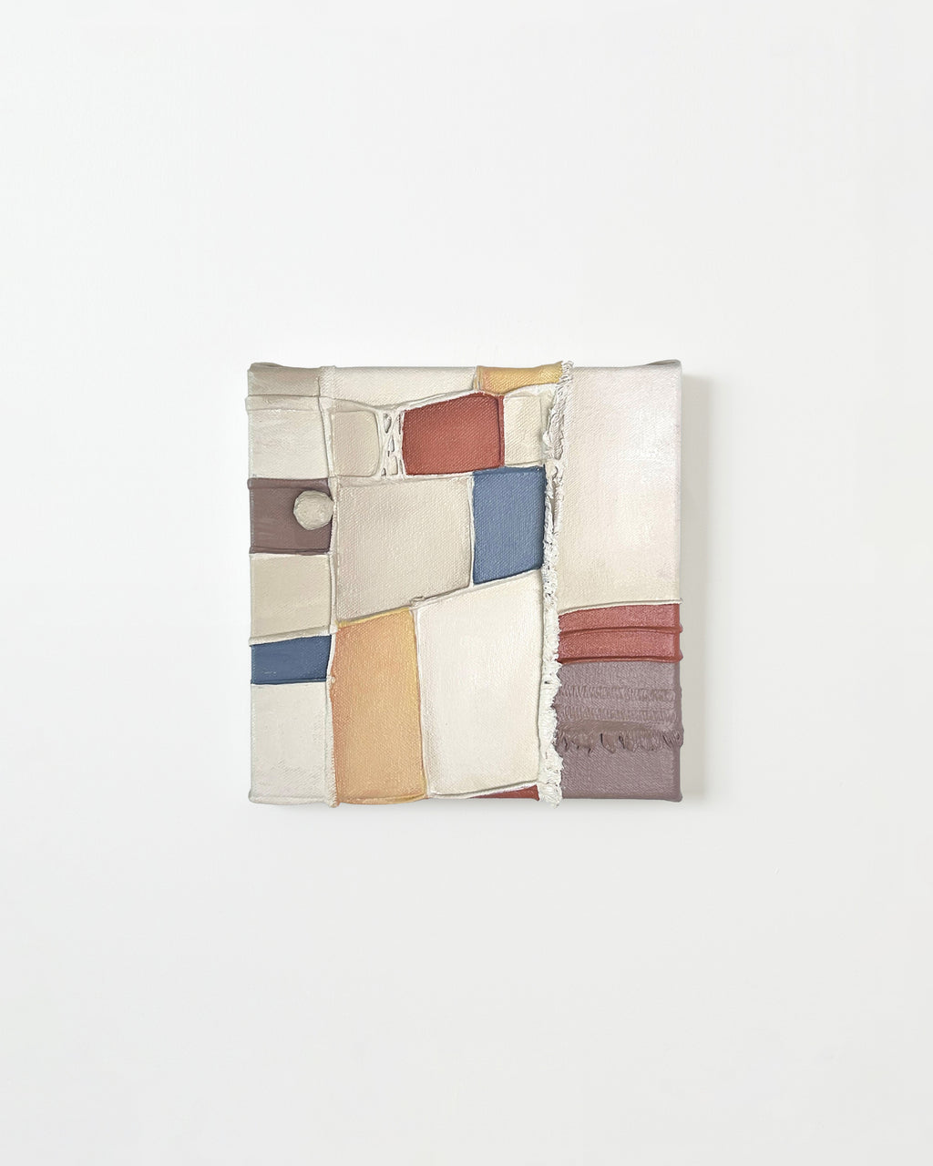 Painting by Nicole Anastas titled "Deconstructed Still-Life 6" - 1.