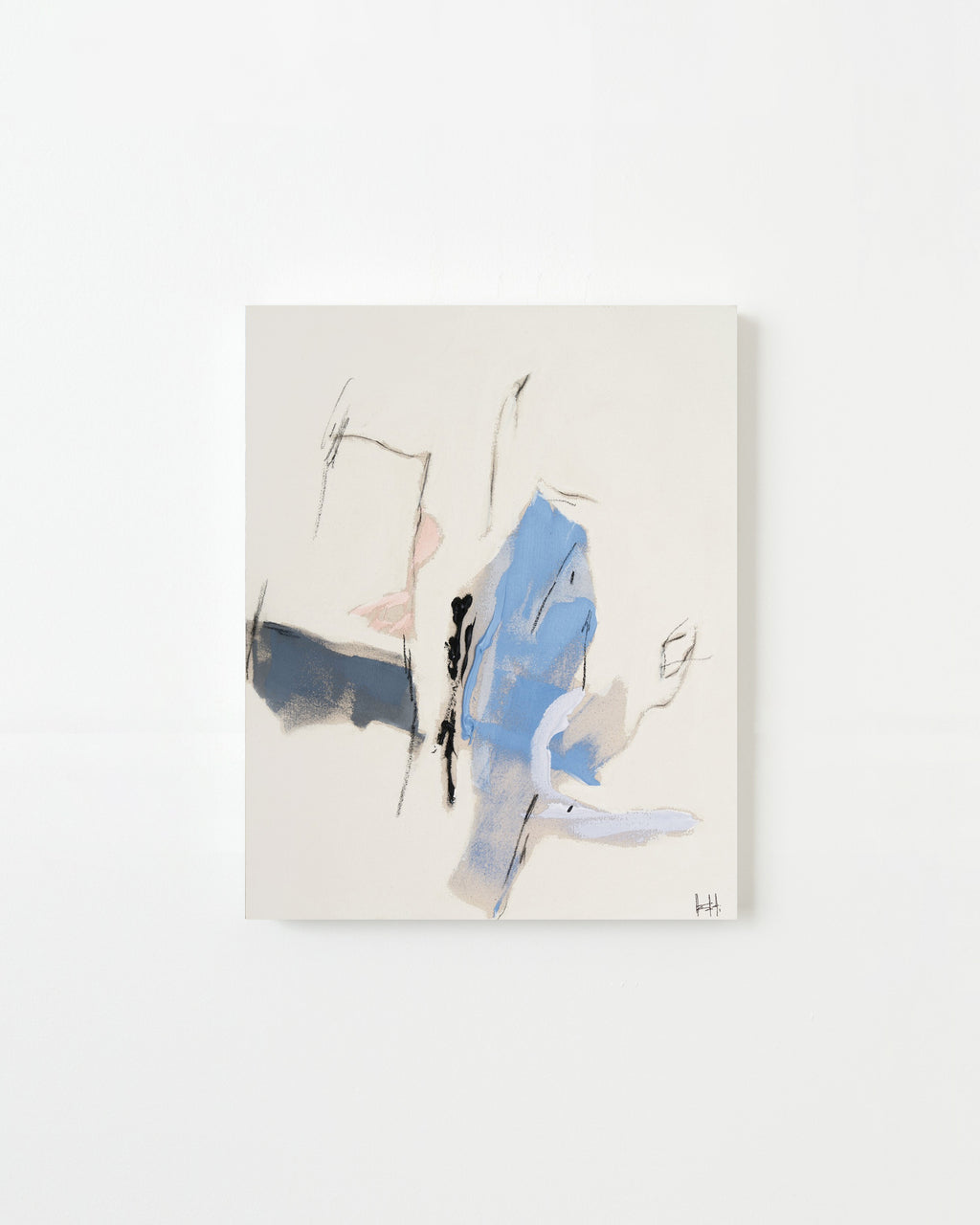 Painting by Holly Addi titled "Lumière De Été Study III" - 1.