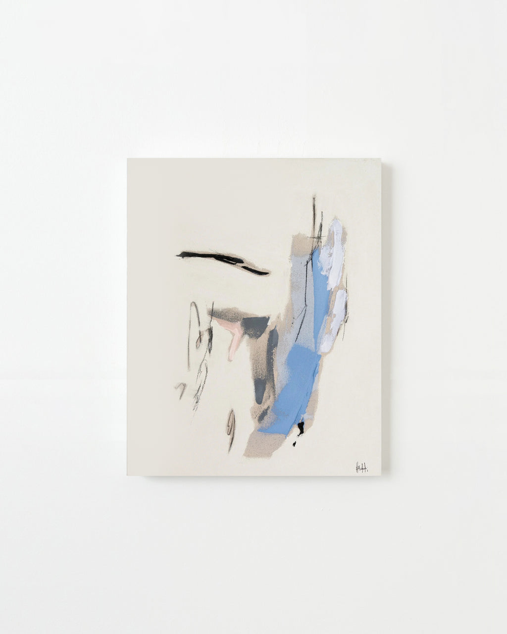Painting by Holly Addi titled "Lumière De Été Study I" - 1.
