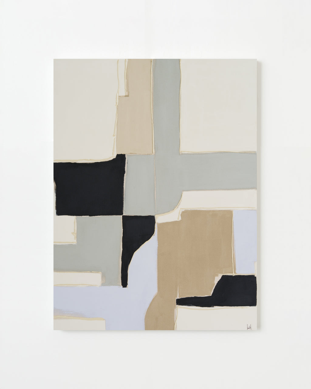 Painting by Holly Addi titled "Éclat De Été Study I" - 1.