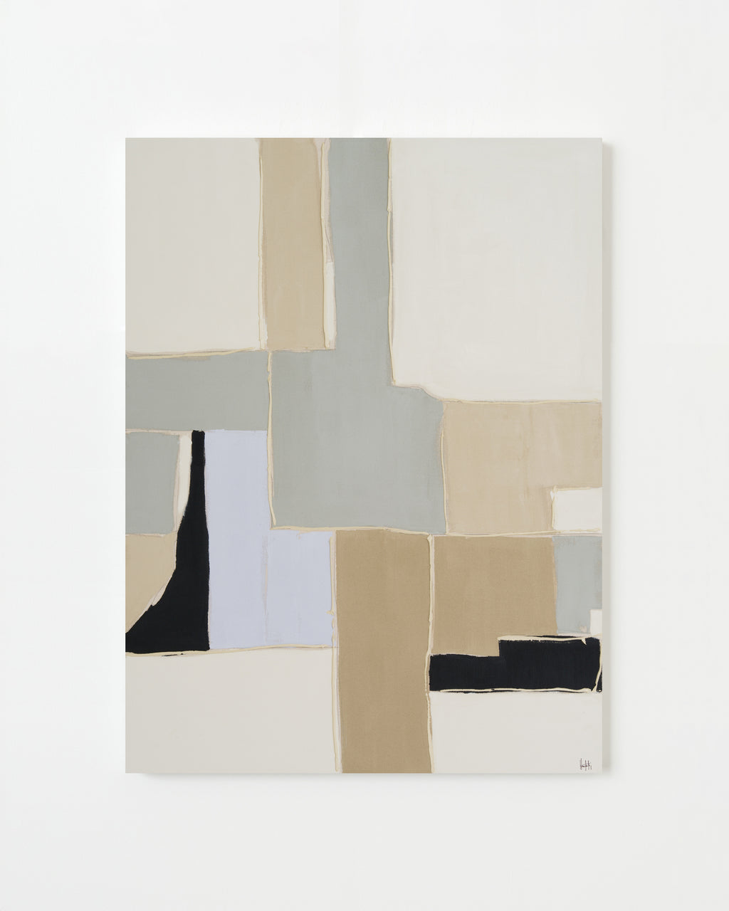 Painting by Holly Addi titled "Éclat De Été Study II" - 1.