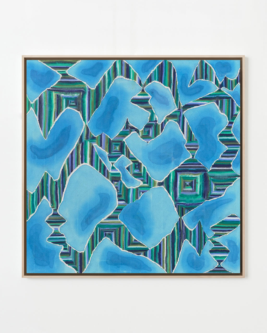 Painting by Devon Reina titled "Taking On Water" - 1.