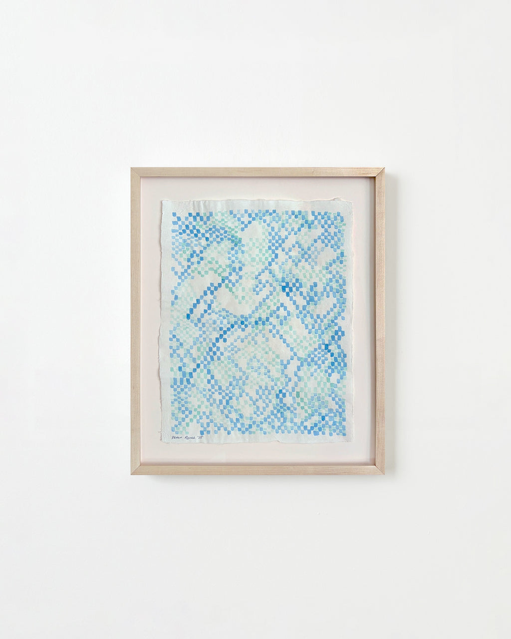Painting by Devon Reina titled "Water Basket" - 1.