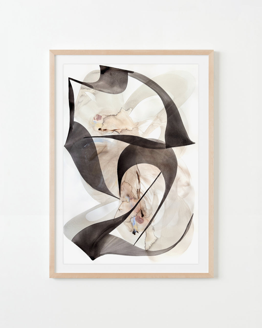 Painting by Laura Naples titled "EnchaÎnement" - 1.