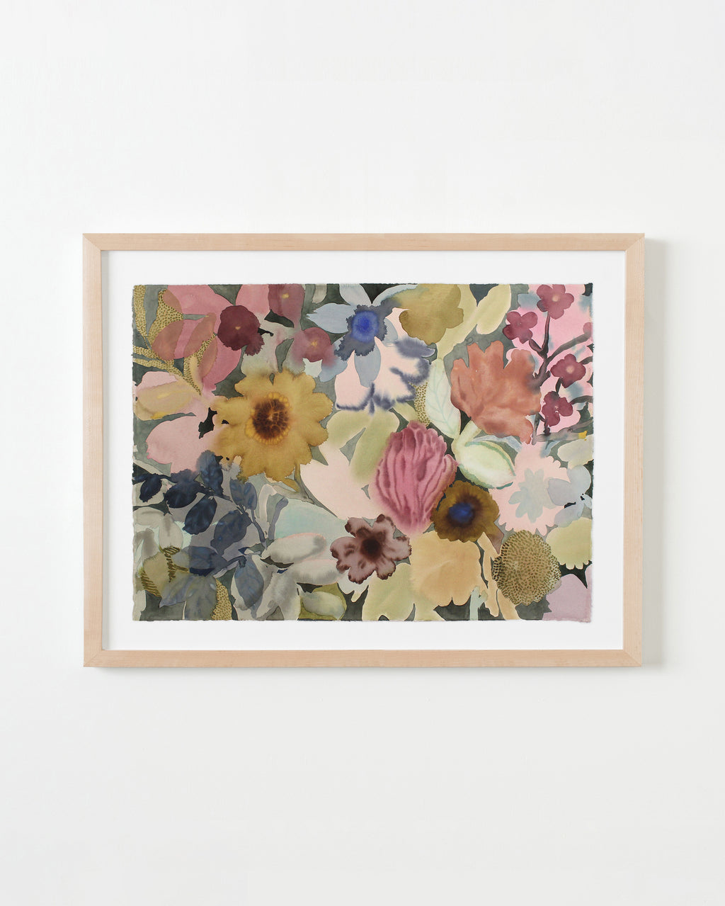Painting by Kayla Plosz Antiel titled "Florilegia 48" - 1.