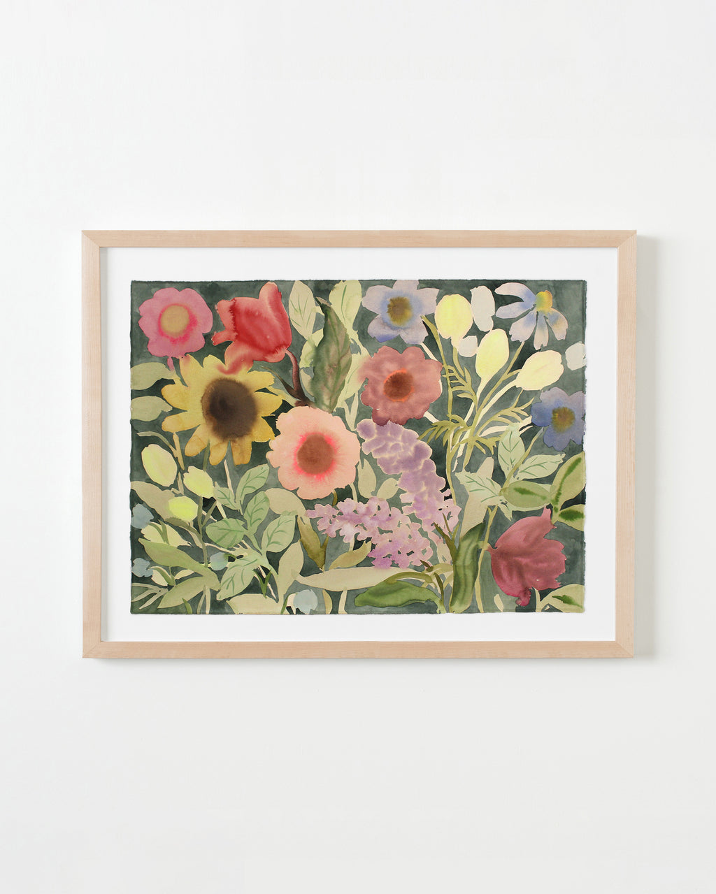 Painting by Kayla Plosz Antiel titled "Florilegia 50" - 1.