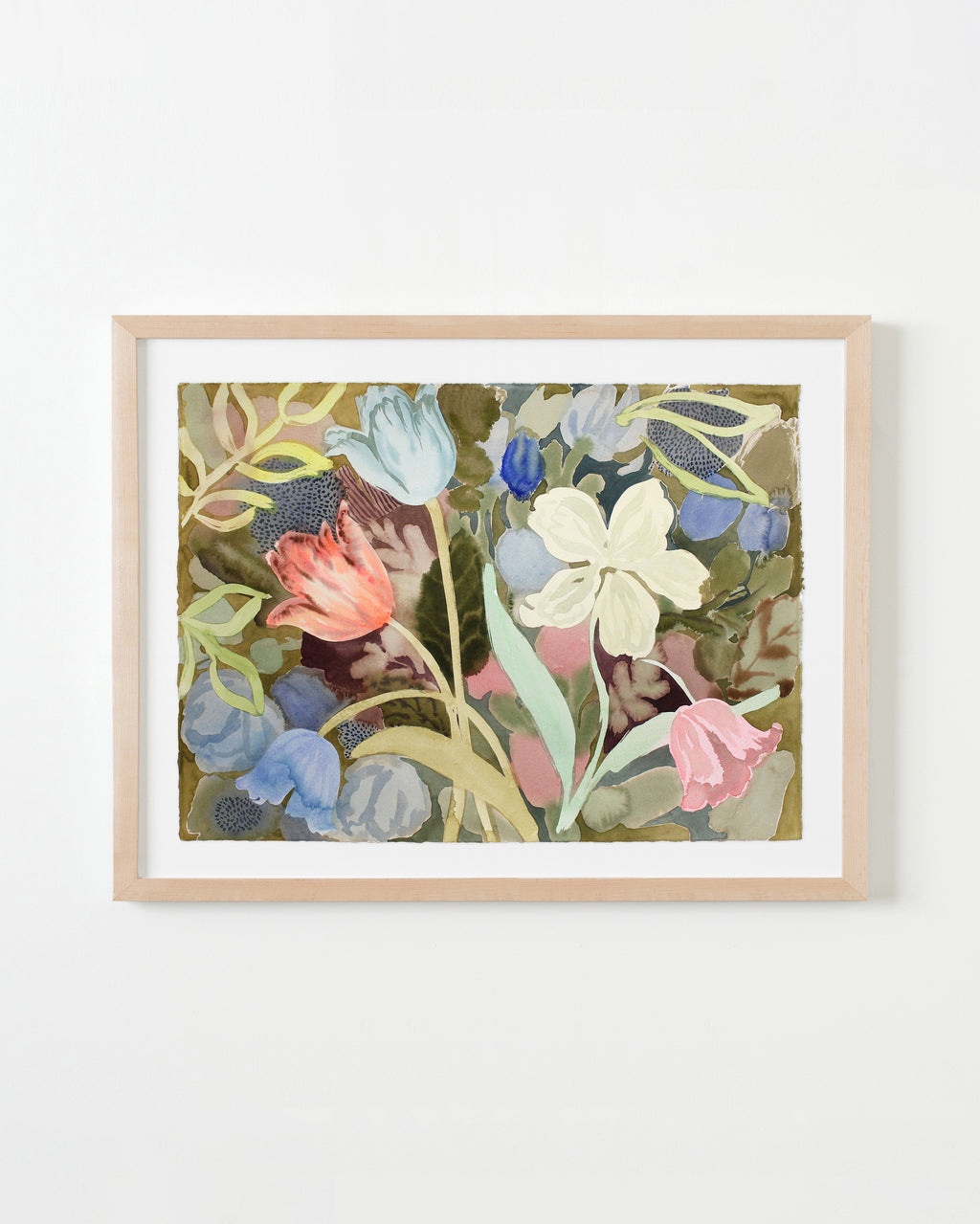 Painting by Kayla Plosz Antiel titled "Florilegia 51" - 1.