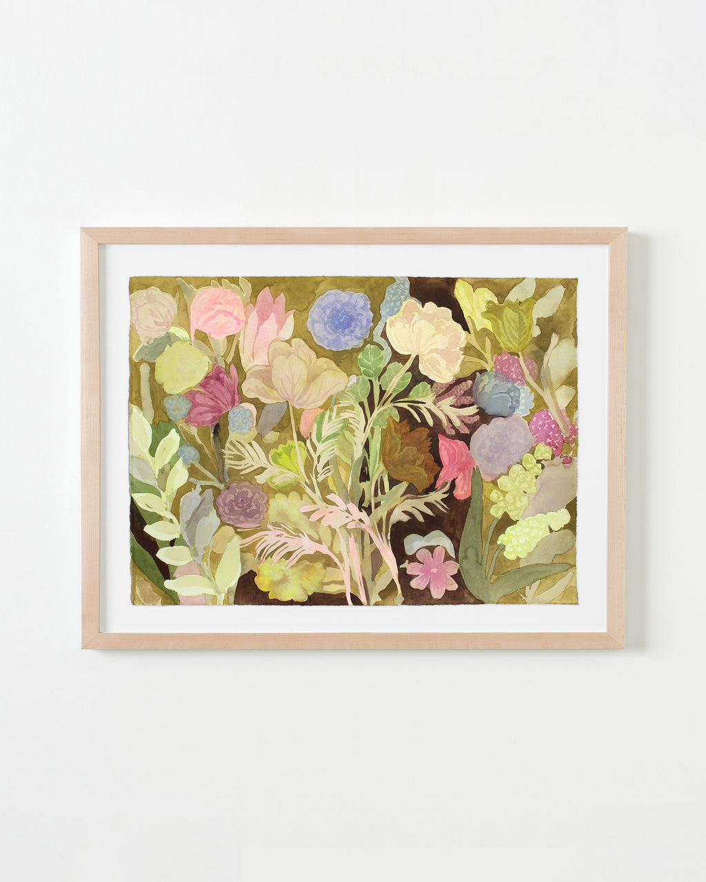 Painting by Kayla Plosz Antiel titled "Florilegia 53" - 1.
