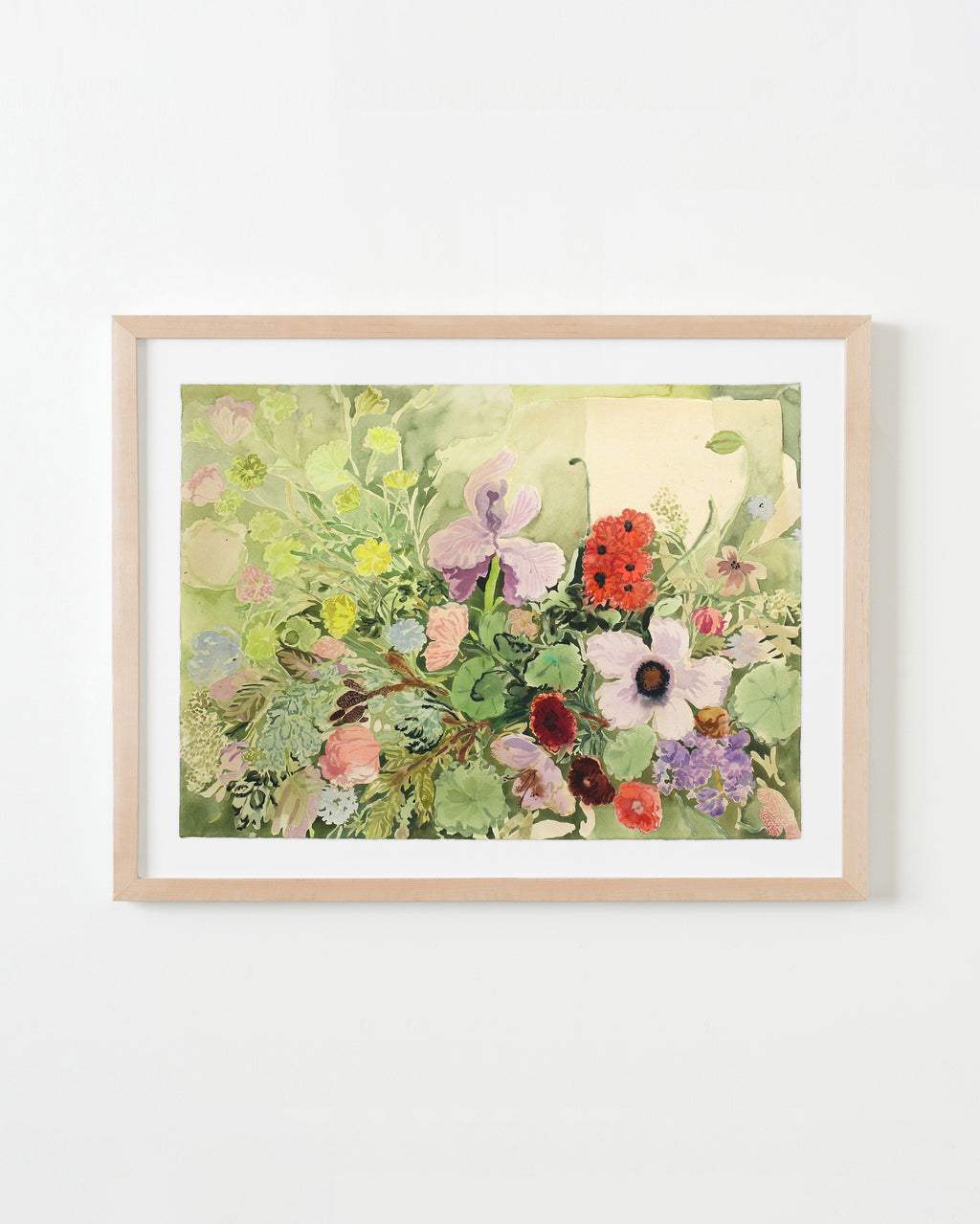 Painting by Kayla Plosz Antiel titled "Florilegia 54" - 1.