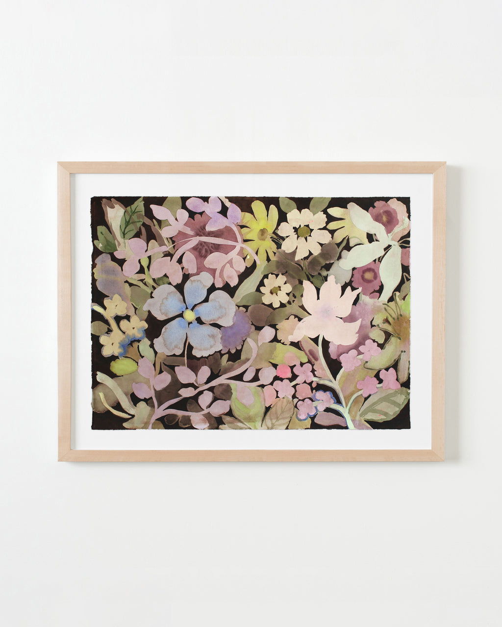 Painting by Kayla Plosz Antiel titled "Florilegia 55" - 1.
