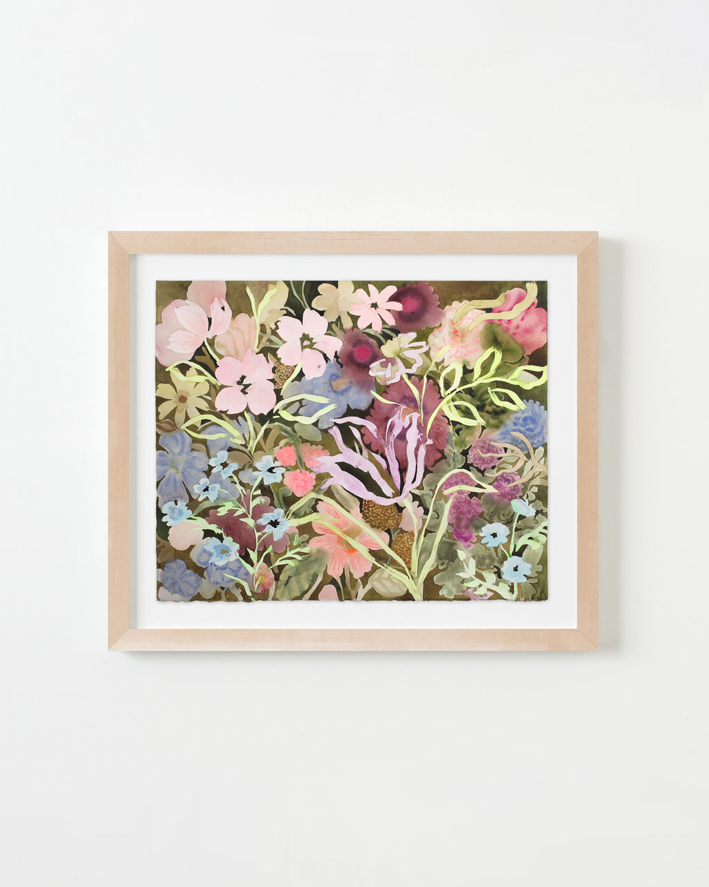Painting by Kayla Plosz Antiel titled "Flora 12" - 1.