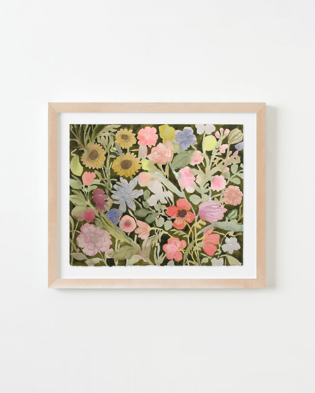 Painting by Kayla Plosz Antiel titled "Flora 13" - 1.