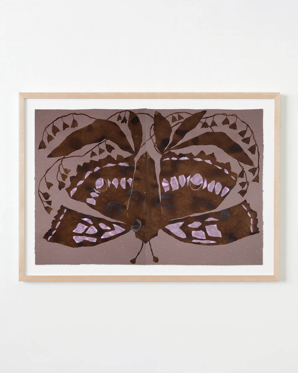 Painting by Kate Roebuck titled "Growing Wings" - 1.