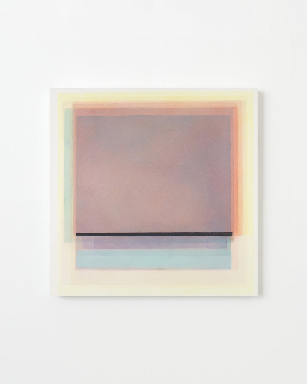 Painting by Evan Venegas titled "Held Fields 45" - 1.