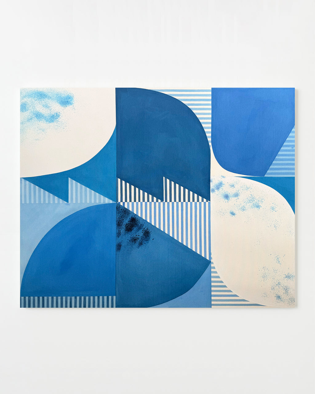 Painting by Christina Flowers titled "Côte d’Azur" - 1.