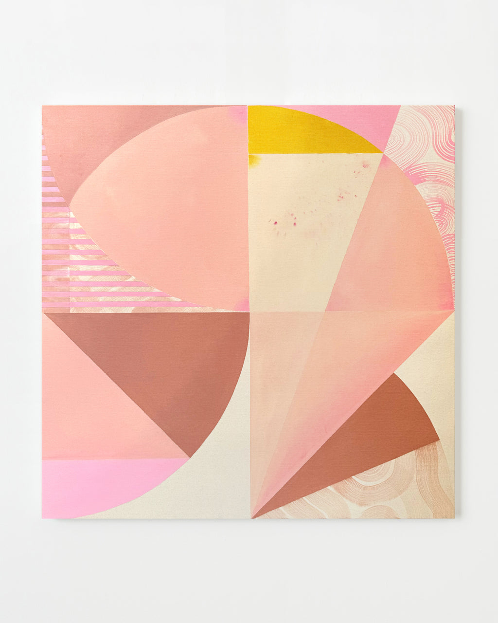 Painting by Christina Flowers titled "South Beach Surf" - 1.