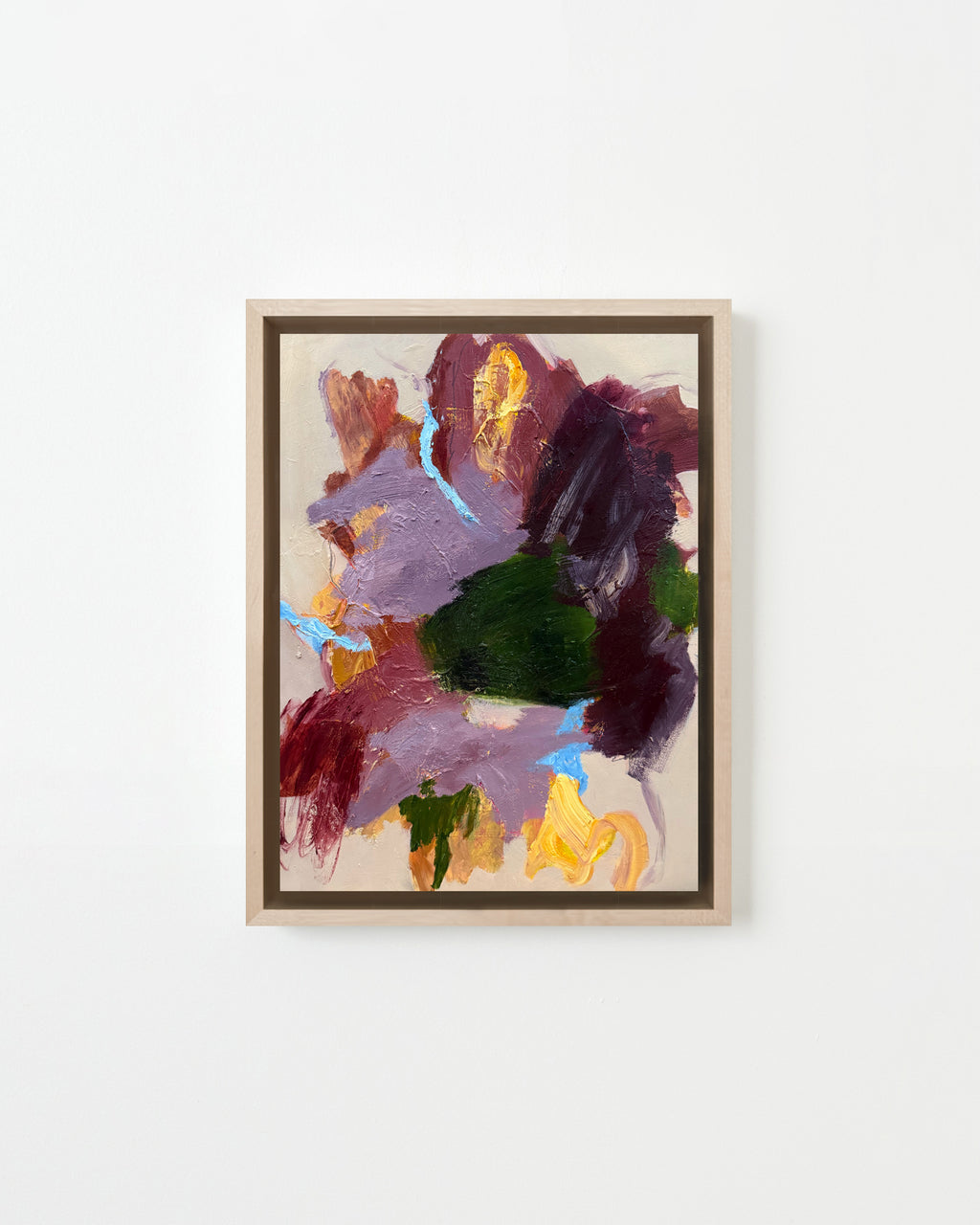 Painting by Elisa Gomez titled "Autumn Shades VI" - 1.