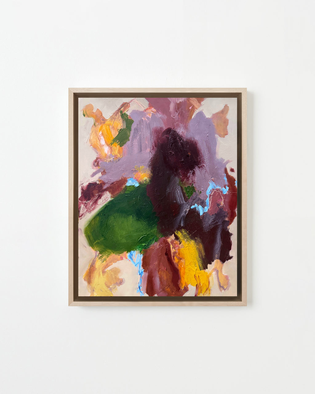 Painting by Elisa Gomez titled "Autumn Shades VII" - 1.