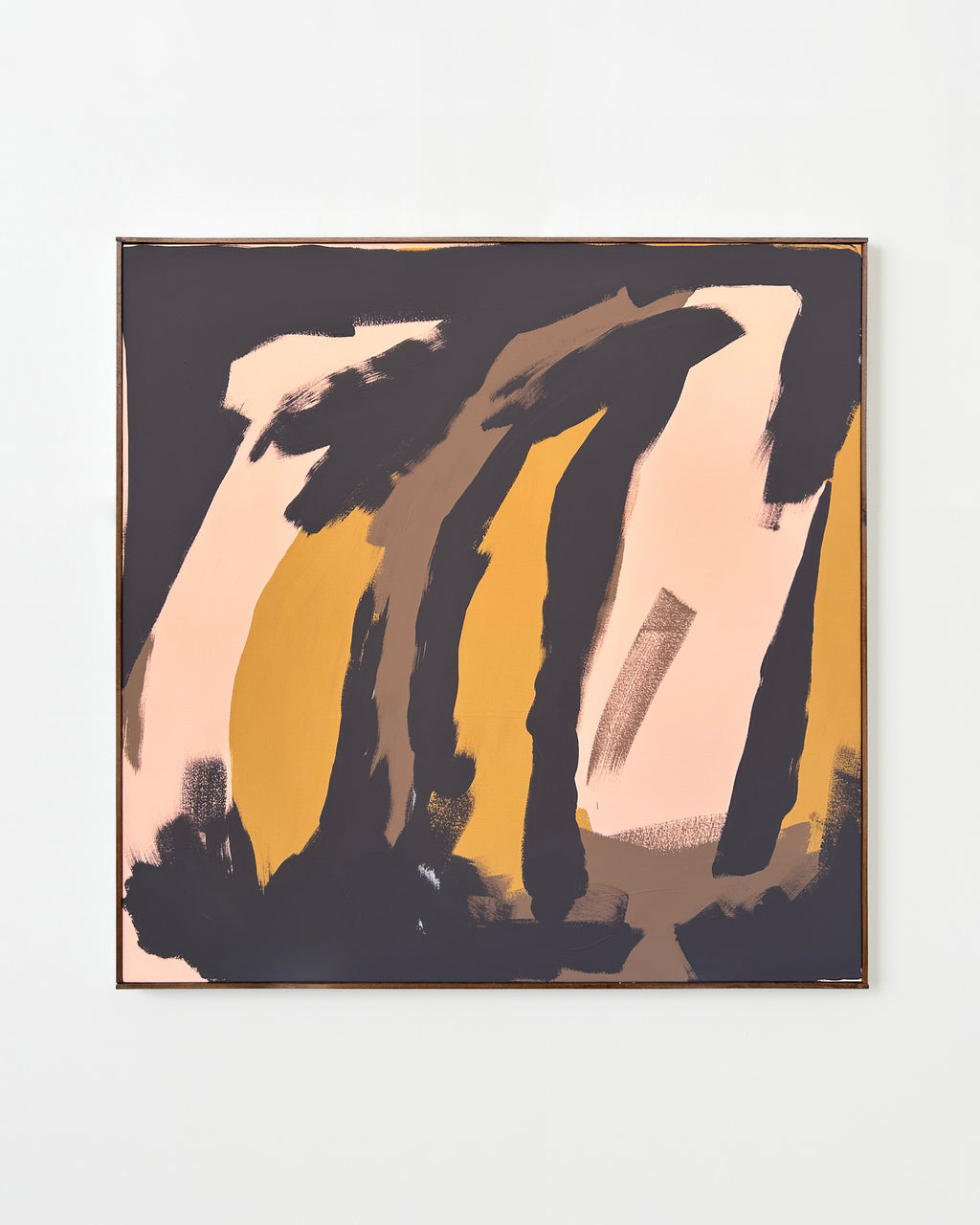 Painting by Eddie Perrote titled "Effigy" - 1.