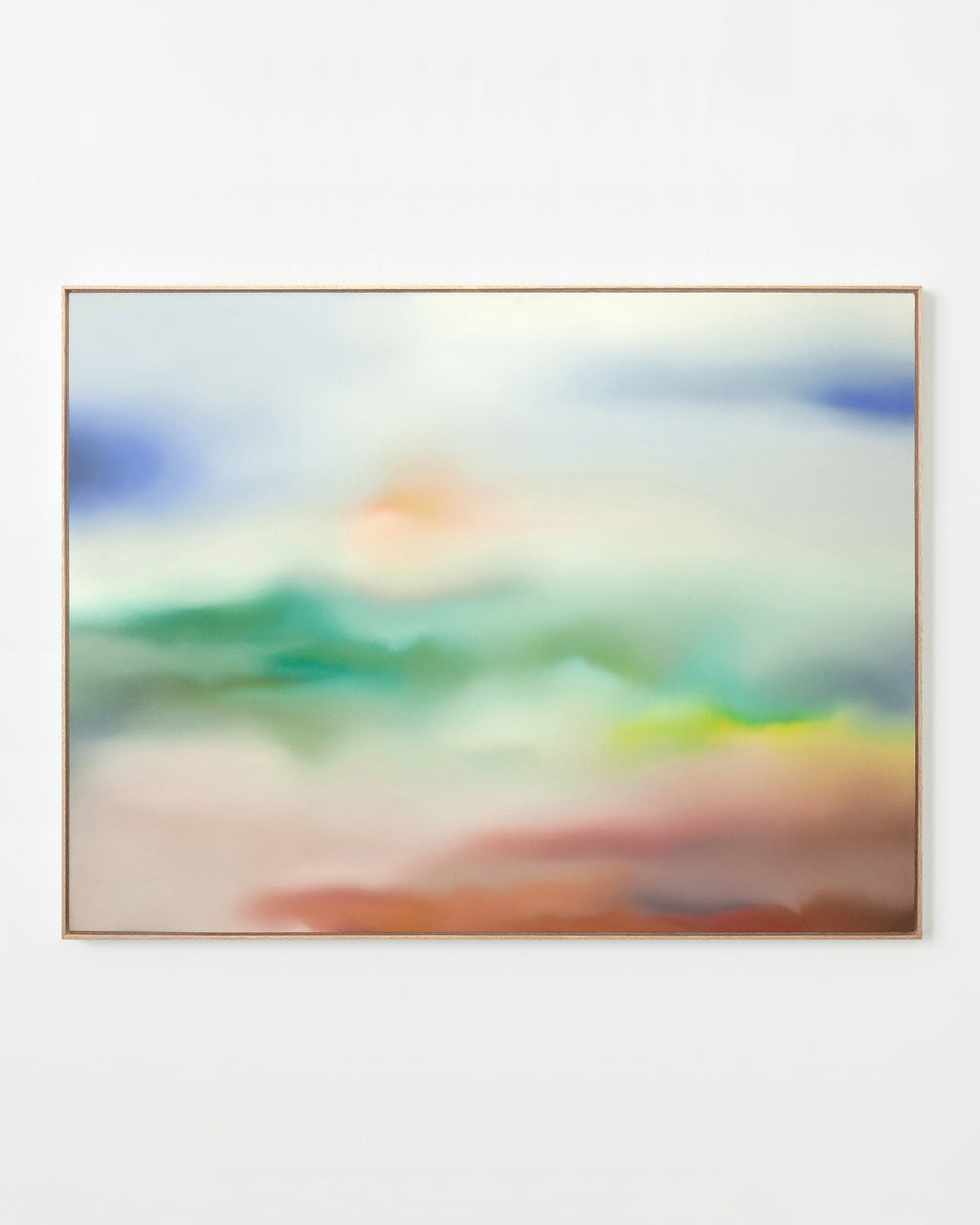 Painting by Arantxa Solis titled "Valle Nebula" - 1.