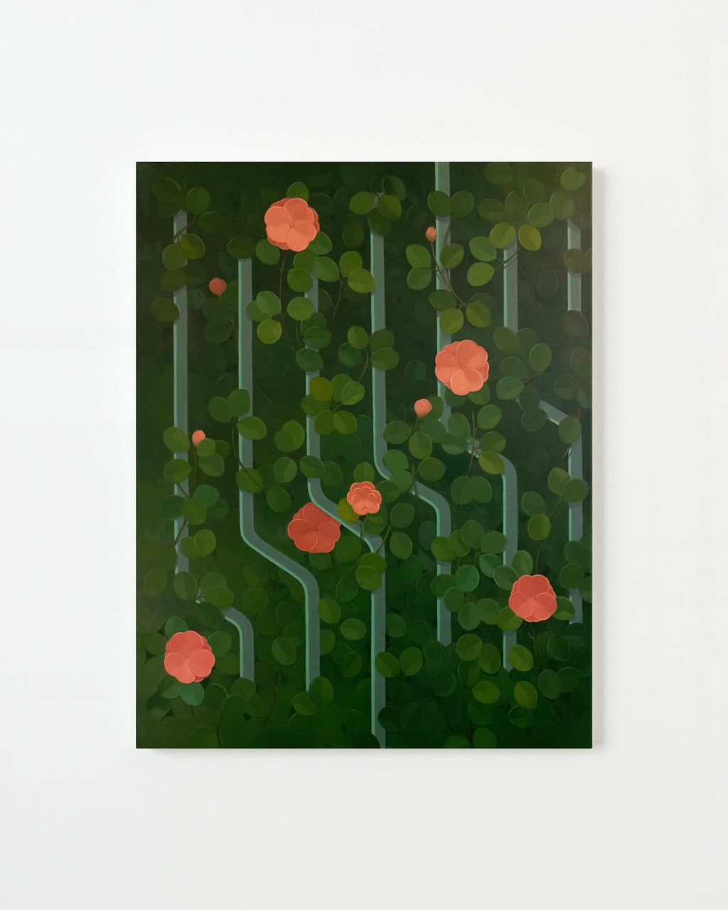 Untitled (green veil) - Lucía Rodríguez Pérez