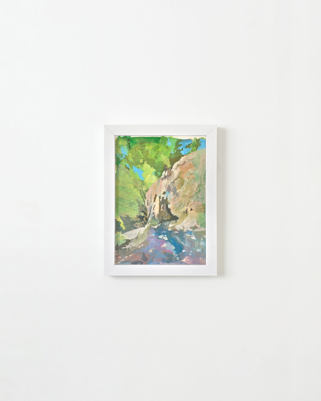 Painting by Kat Spears titled "sandstone" - 1.