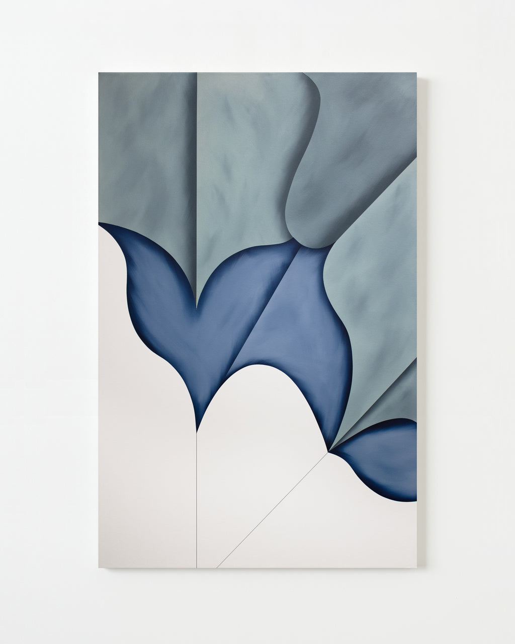 Painting by Senem Oezdogan titled "Second Nature" - 1.
