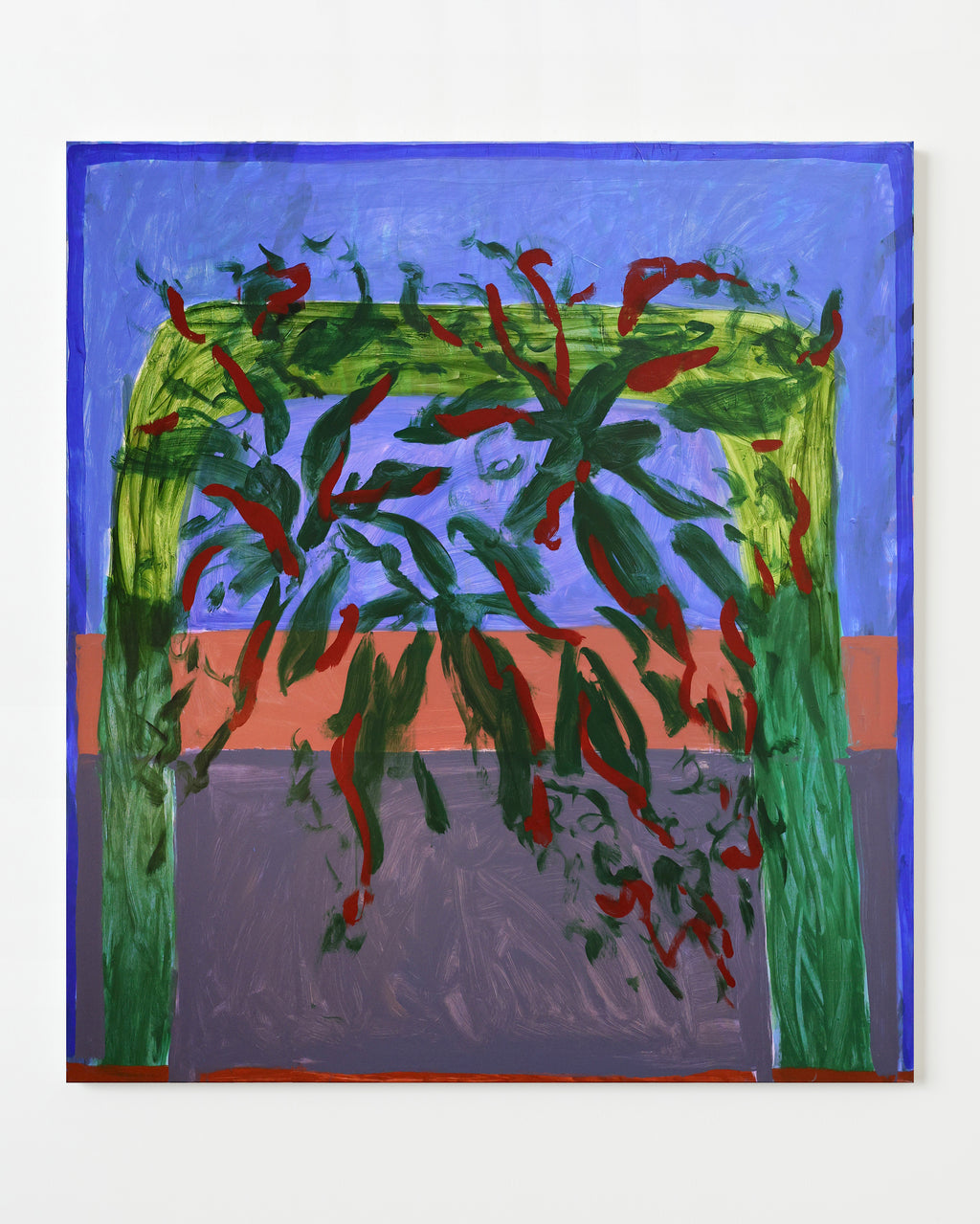 Painting by Amber Hearn titled "Seeing The World Again" - 1.