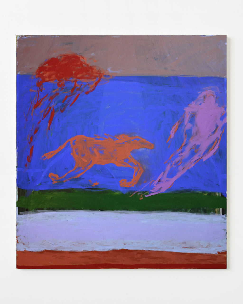 Painting by Amber Hearn titled "The Escape" - 1.