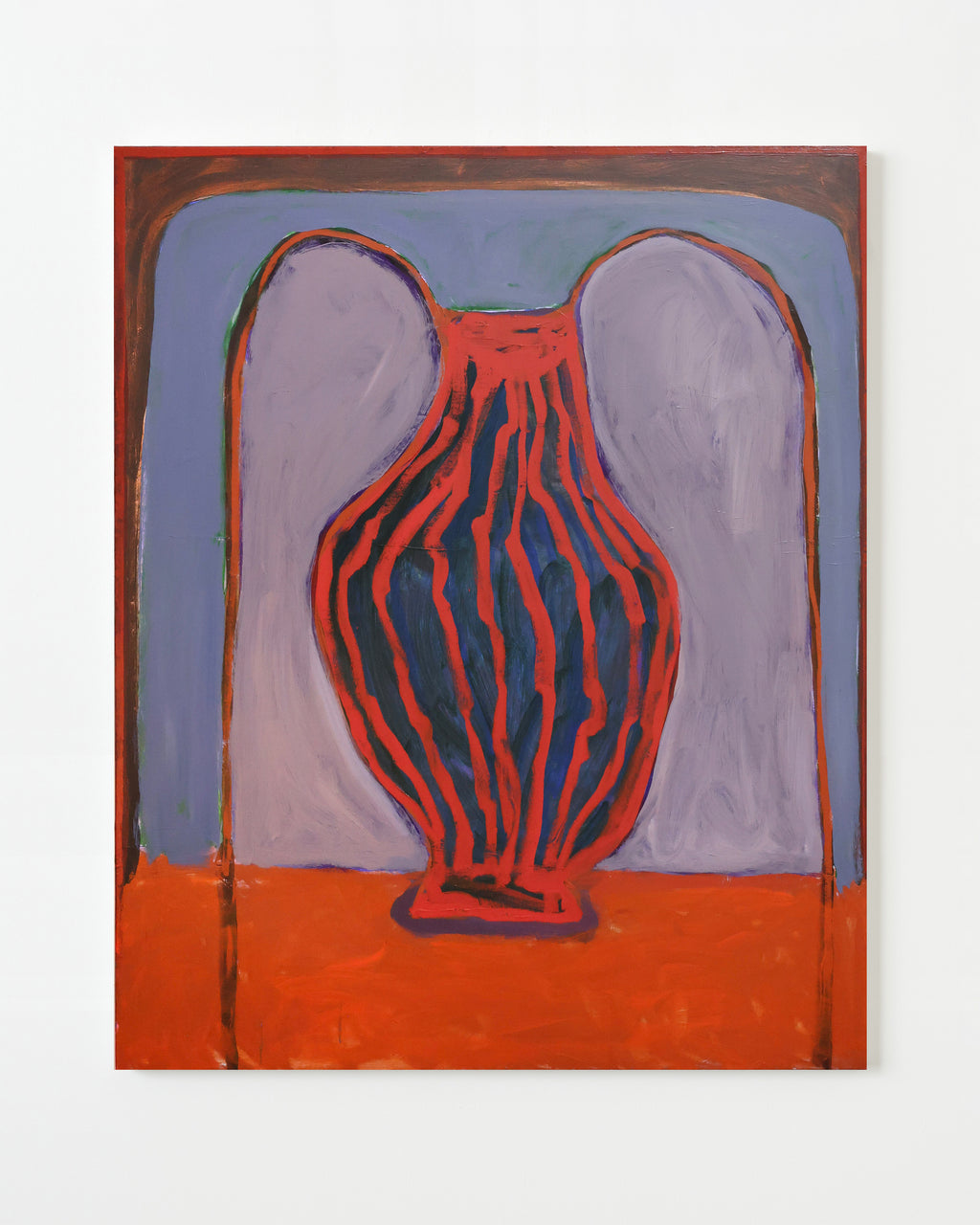Painting by Amber Hearn titled "Things I Gather" - 1.