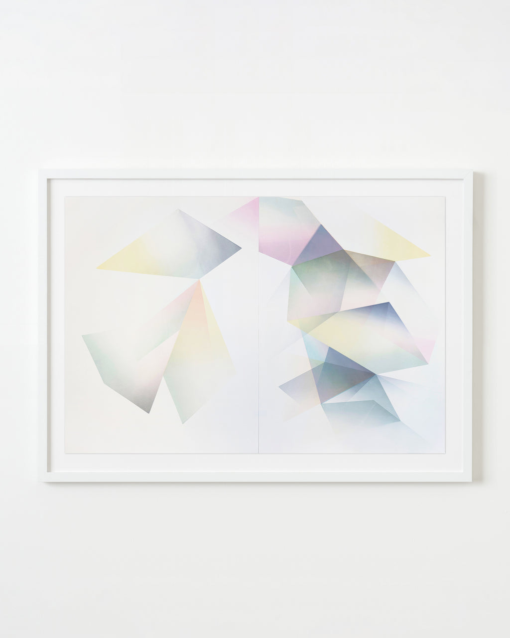 Print by Keiko Kamata titled "Slopes 7" - 1.