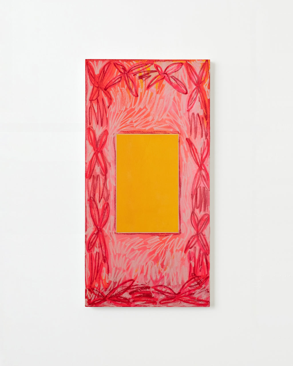 Painting by Taja Vaetoru titled "Tūrama — Spirit" - 1.