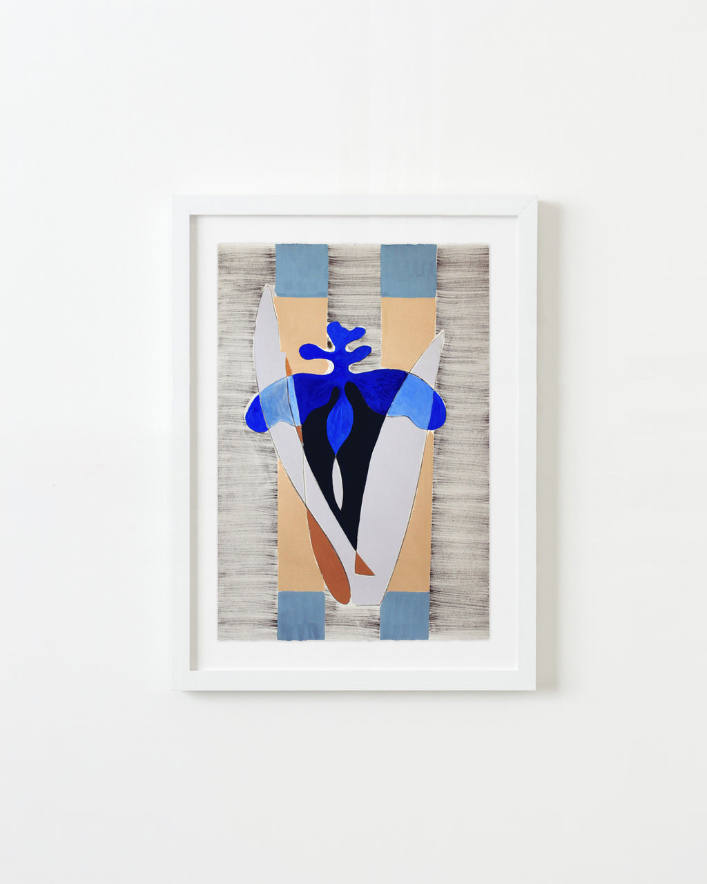 Painting by Anna Koeferl titled "Iris No. 2" - 1.