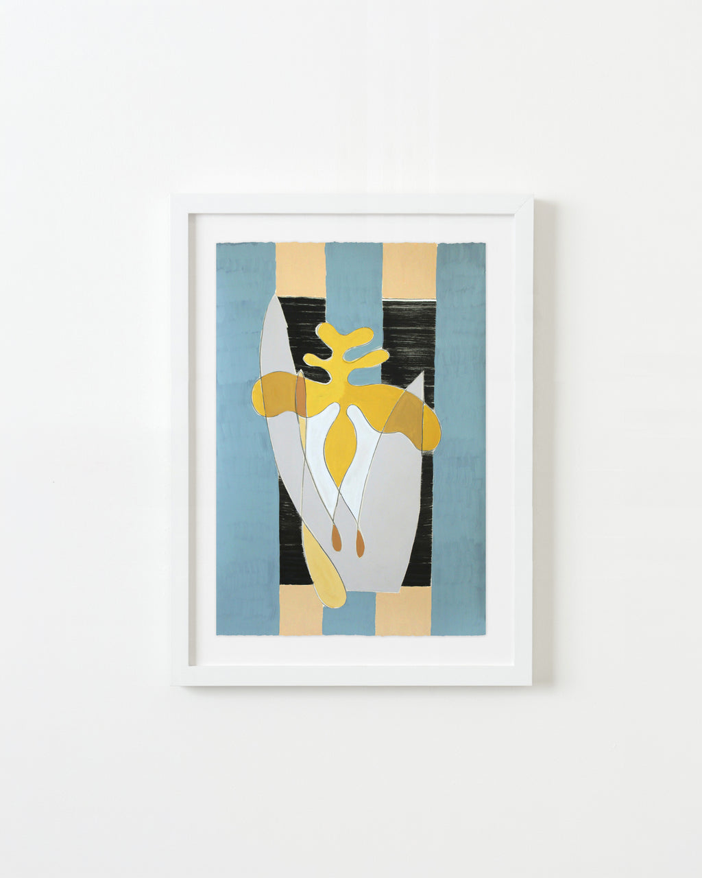 Painting by Anna Koeferl titled "Iris No. 3" - 1.