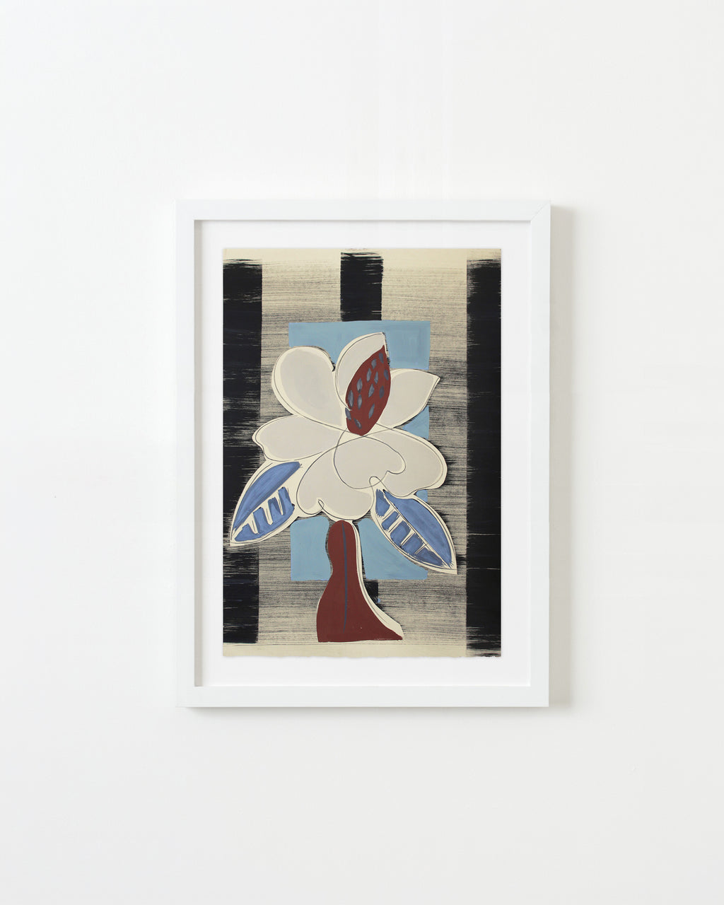 Painting by Anna Koeferl titled "Magnolia No. 2" - 1.